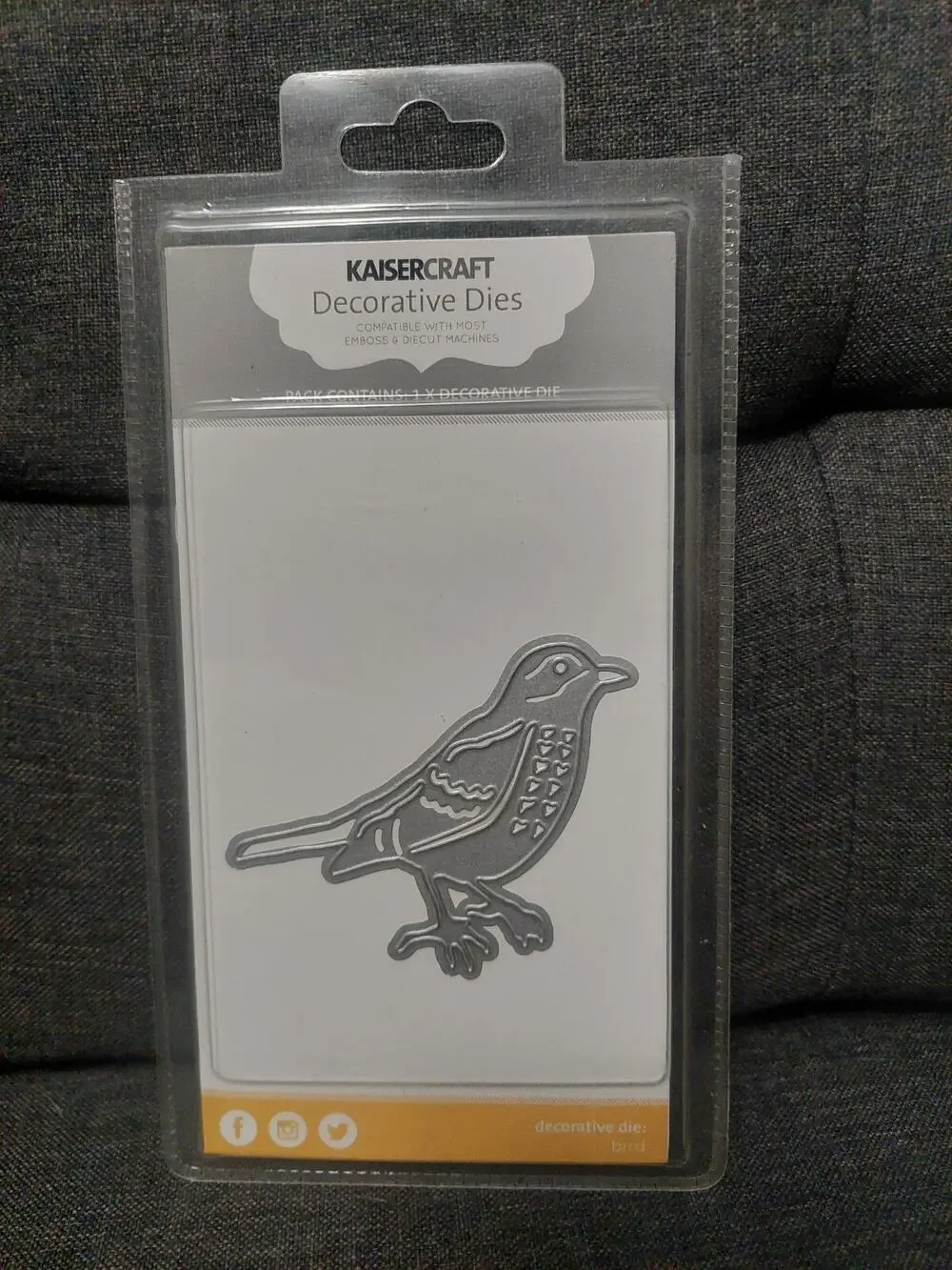 Kaisercraft Decorative Dies Detailed Elegant BIRD Die Cutting Die DD313 NEW Nice